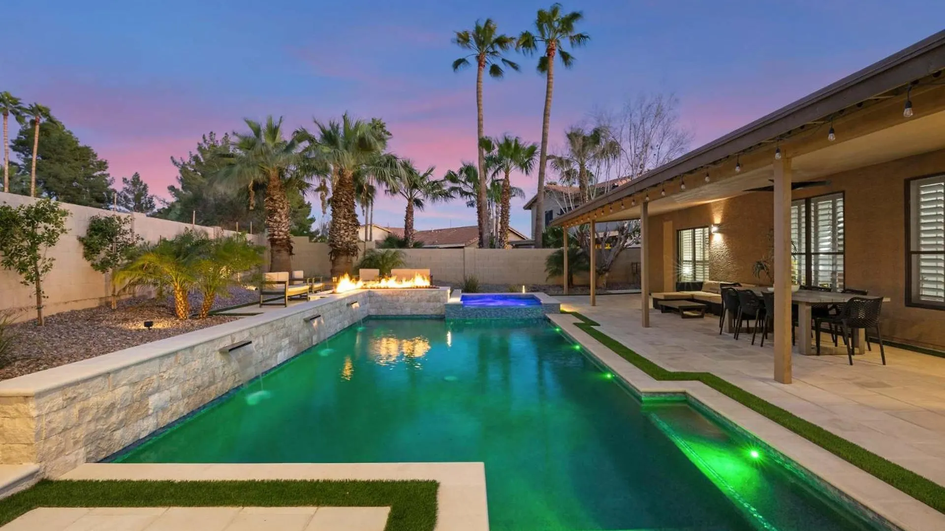 Backyard Bliss - Firepit Putt Play Pool & Spa Phoenix Casa vacanze