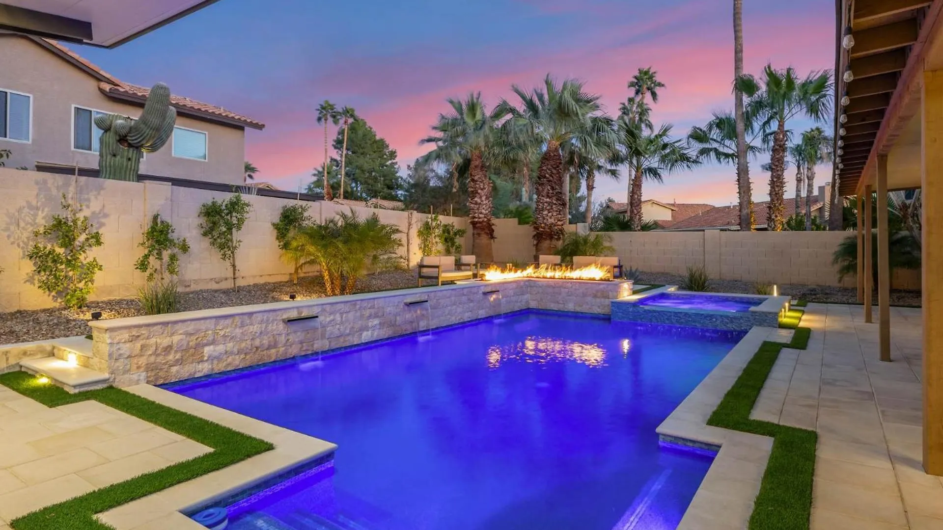 Backyard Bliss - Firepit Putt Play Pool & Spa Phoenix Casa vacanze